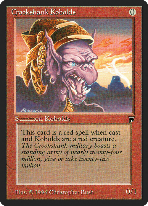 Crookshank Kobolds (LEG-) - Legends