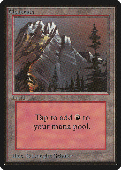 Mountain (A) (LEB-) - Limited Edition Beta