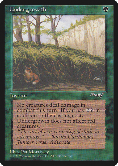 Undergrowth (ALL-088) - Alliances