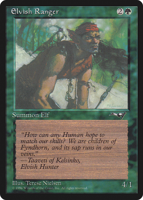 Elvish Ranger (Male) (ALL-068) - Alliances