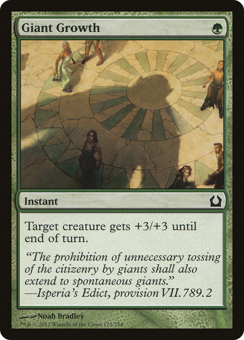 Giant Growth (RTR-125) - Return to Ravnica