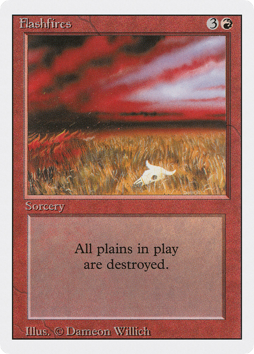 Flashfires (3ED-) - Revised Edition