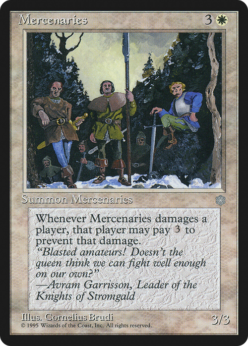 Mercenaries (ICE-) - Ice Age