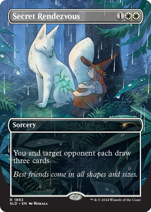Secret Rendezvous (SLD-1892) - Secret Lair Drop (Borderless) Foil