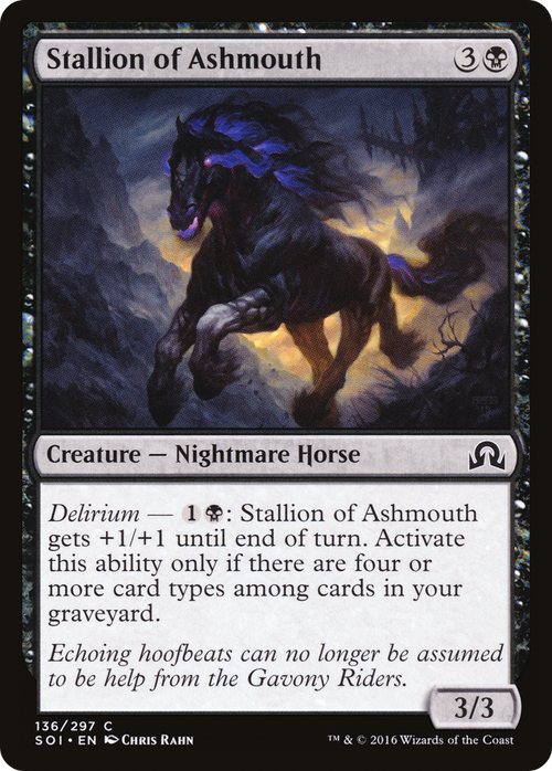 Stallion of Ashmouth (SOI-136) - Shadows over Innistrad Foil