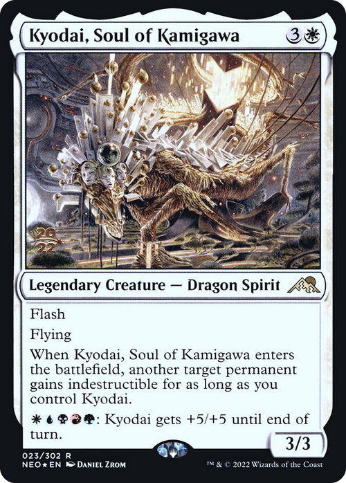 Kyodai, Soul of Kamigawa (PRE-023) - Kamigawa: Neon Dynasty Promos Foil