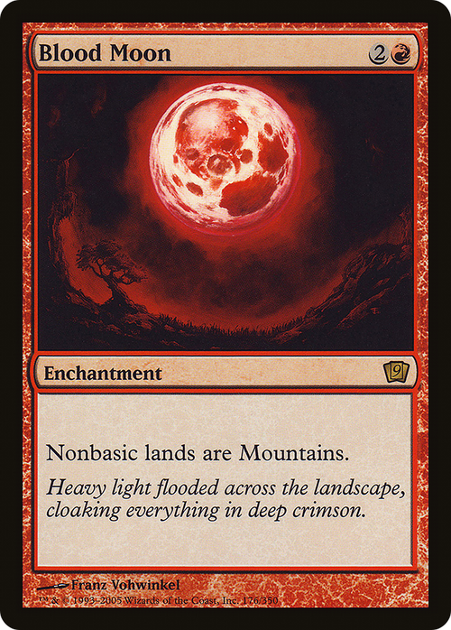 Blood Moon (9ED-176) - 9th Edition