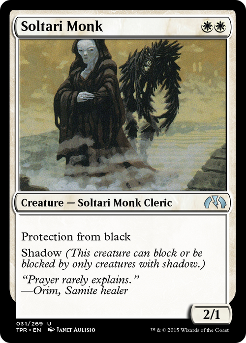 Soltari Monk (TPR-031) - Tempest Remastered Foil