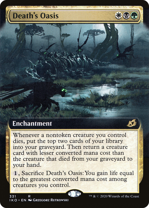 Death's Oasis (IKO-331) - Ikoria: Lair of Behemoths: (Extended Art)