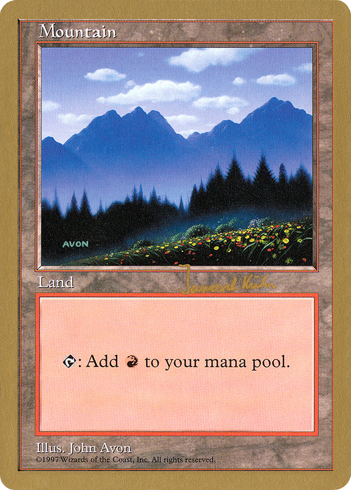 Mountain (433) - 1997 Janosch Kuhn (5ED) (WCD-) - World Championship Decks 1997
