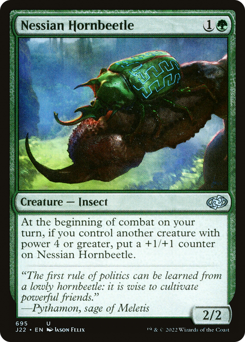 Nessian Hornbeetle (J22-695) - Jumpstart 2022