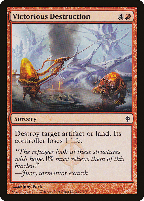 Victorious Destruction (NPH-099) - New Phyrexia Foil