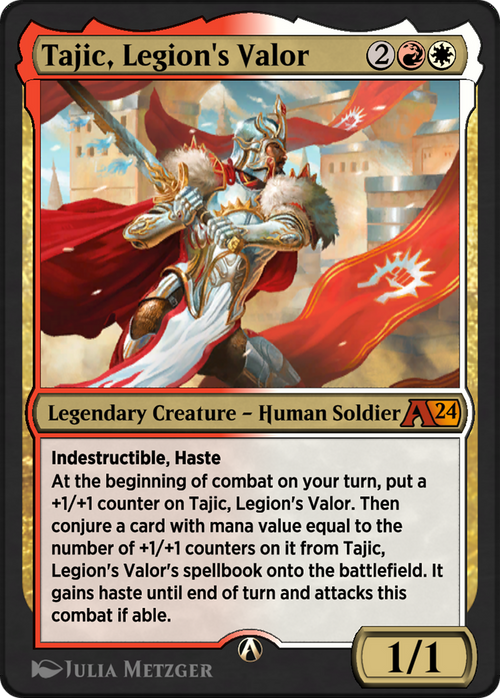 Tajic, Legion's Valor (YMKM-028) - Alchemy: Murders at Karlov Manor