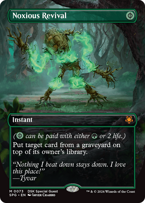 Noxious Revival (Borderless) (SPG-073) - Special Guests Foil