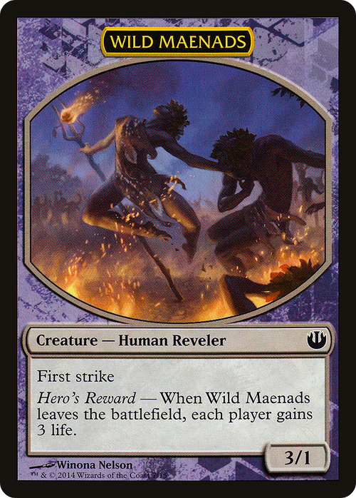 Wild Maenads (TDAG-007) - Defeat a God