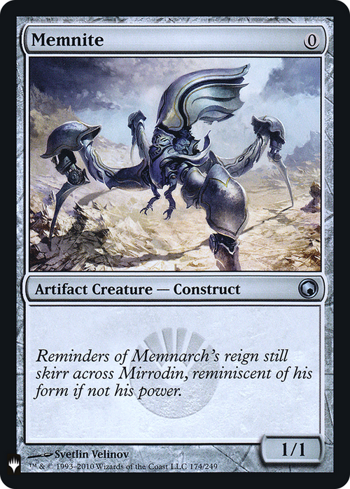 Memnite (PLST-SOM-174) - The List Foil