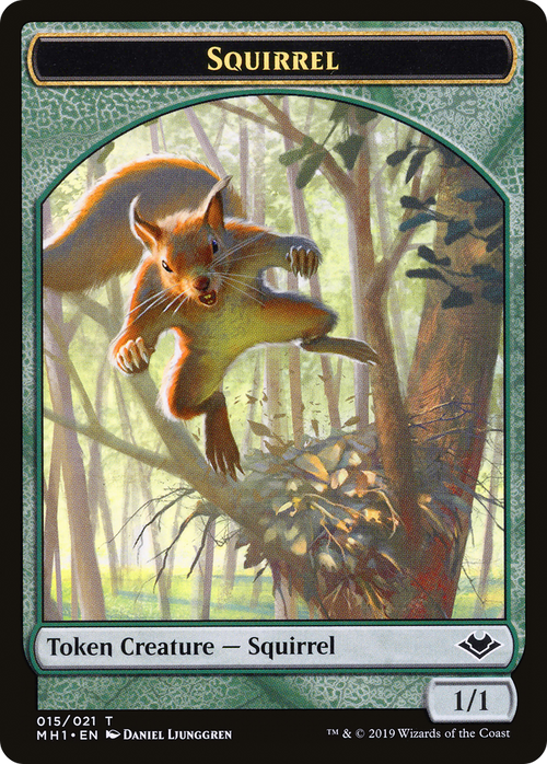 Squirrel (TMH1-015) - Modern Horizons Tokens Foil