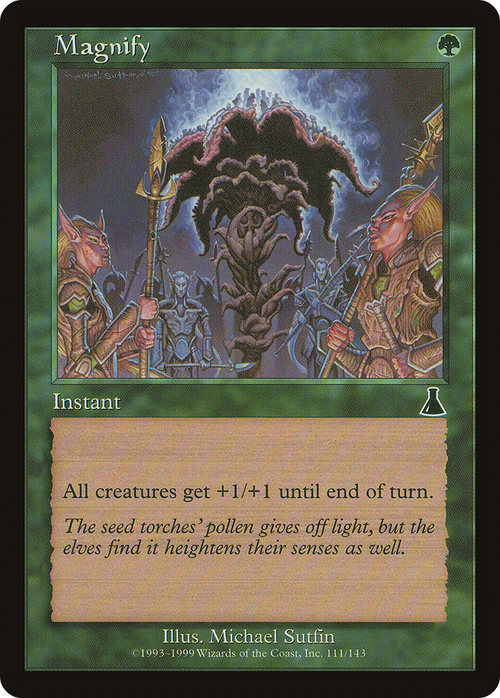 Magnify (UDS-111) - Urza's Destiny Foil