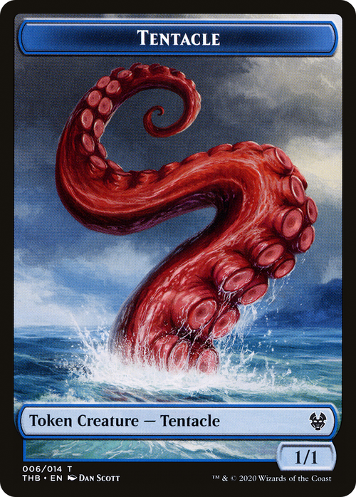 Tentacle (TTHB-006) - Theros Beyond Death Tokens Foil