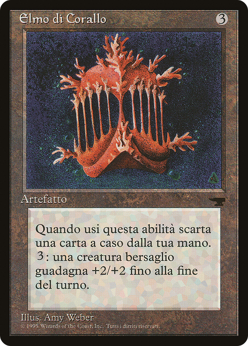 Coral Helm (Italian) - "Elmo di Corallo" (REN-) - Rinascimento