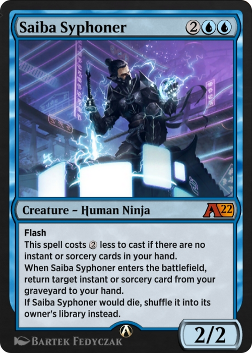 Saiba Syphoner (YNEO-011) - Alchemy: Kamigawa