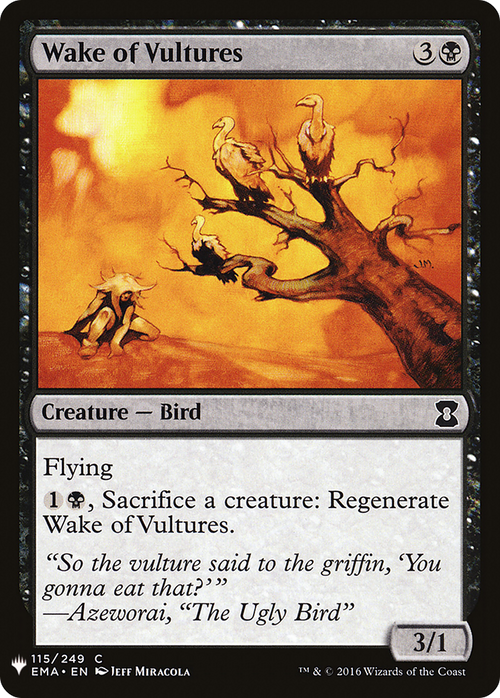 Wake of Vultures (LIST-EMA-115) - The List