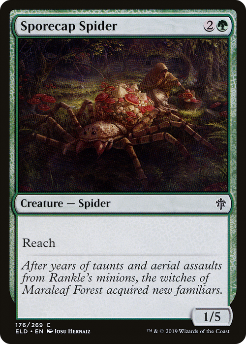 Sporecap Spider (ELD-176) - Throne of Eldraine