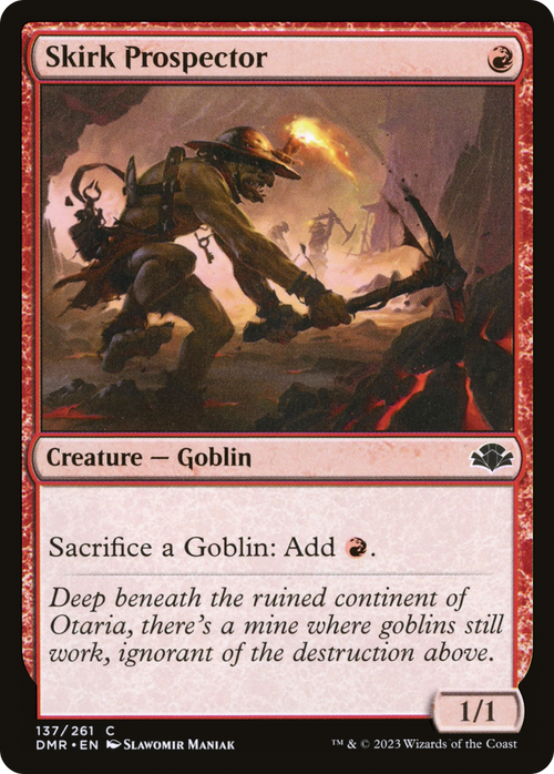 Skirk Prospector (DMR-137) - Dominaria Remastered Foil