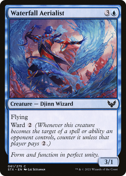 Waterfall Aerialist (STX-061) - Strixhaven: School of Mages