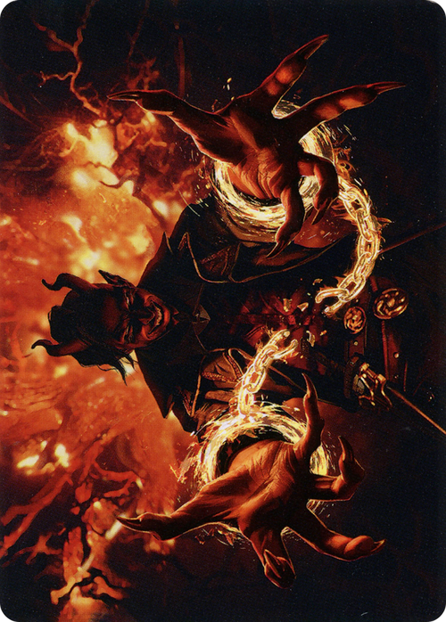 Tibalt's Trickery // Tibalt's Trickery (ASKHM-038) - Art Series: Kaldheim (Borderless) Foil