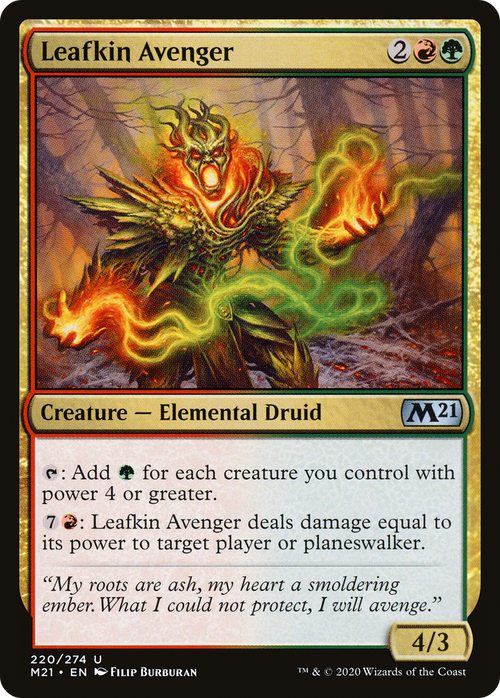 Leafkin Avenger (M21-220) - Core Set 2021