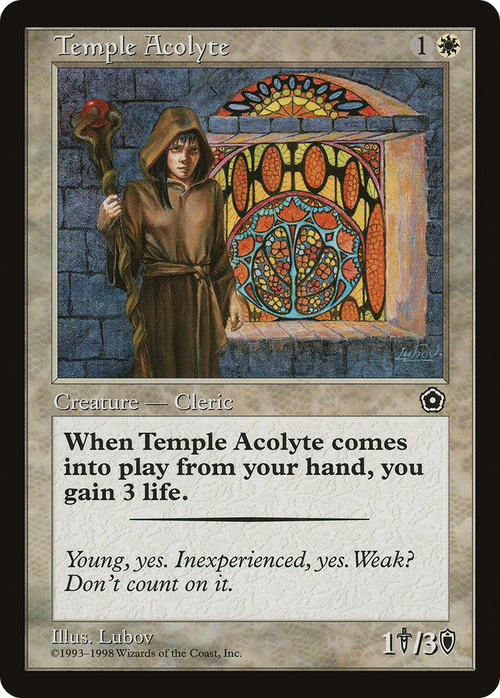 Temple Acolyte (P02-) - Portal Second Age