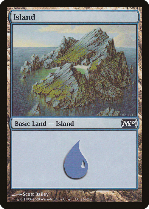 Island (236) (M10-236) - Magic 2010