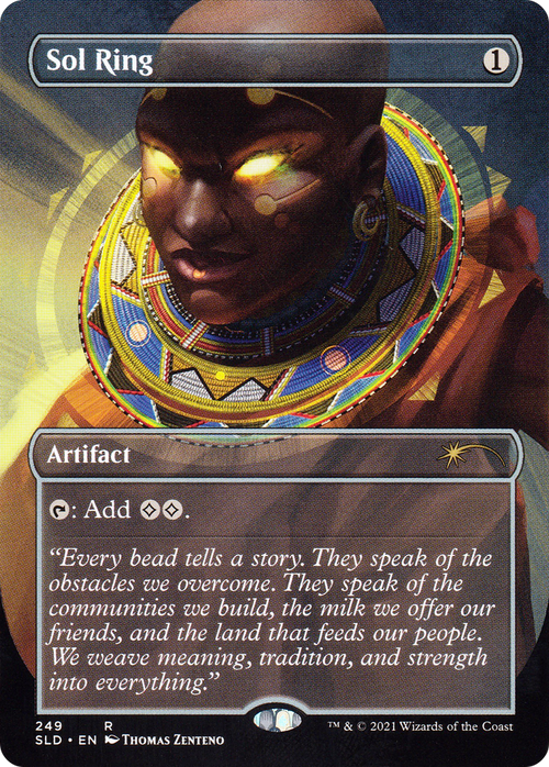 Sol Ring (249) (SLD-249) - Secret Lair Drop (Borderless)