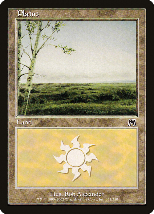 Plains (331) (ONS-331) - Onslaught Foil