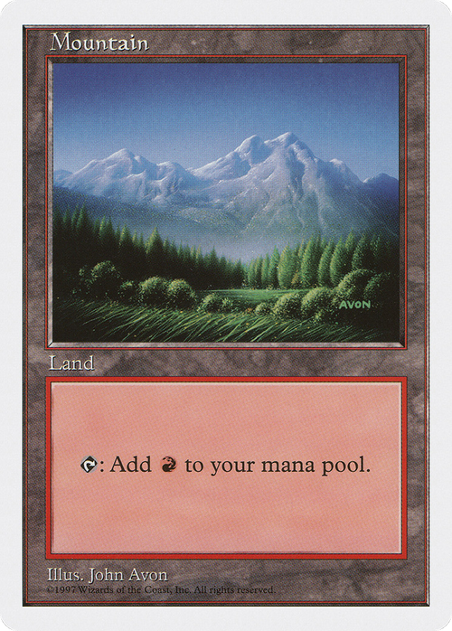 Mountain (443) (5ED-443) - Fifth Edition