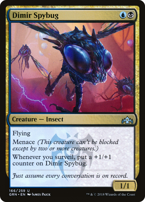 Dimir Spybug (GRN-166) - Guilds of Ravnica