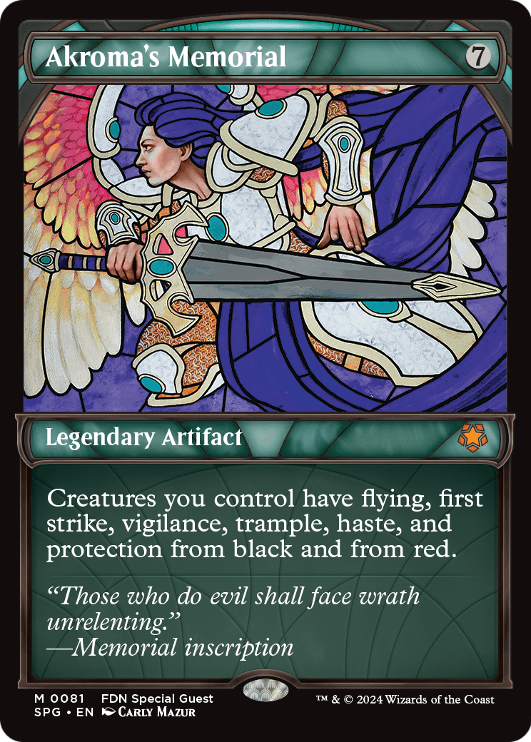 Akroma's Memorial (Showcase) (SPG-081) - Special Guests: (Showcase) Foil