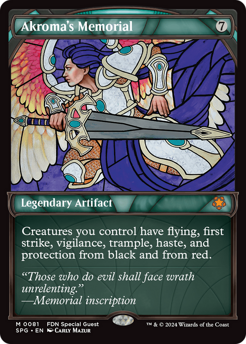Akroma's Memorial (Showcase) (SPG-081) - Special Guests: (Showcase) Foil