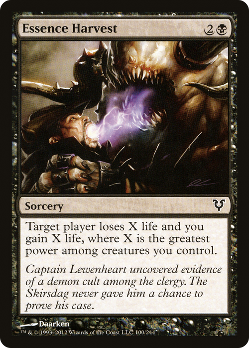 Essence Harvest (AVR-100) - Avacyn Restored