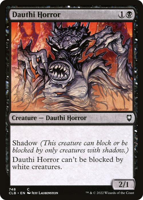 Dauthi Horror (CLB-748) - Commander Legends: Battle for Baldur's Gate