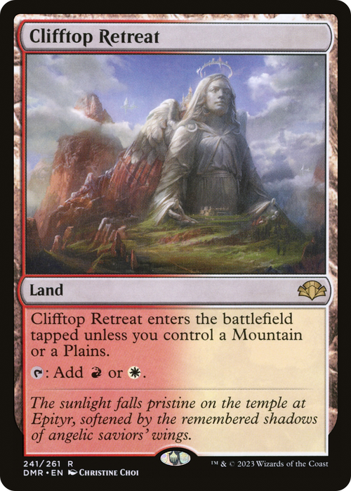 Clifftop Retreat (DMR-241) - Dominaria Remastered Foil