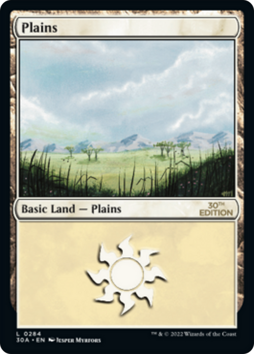 Plains (284) (30A-284) - 30th Anniversary Edition