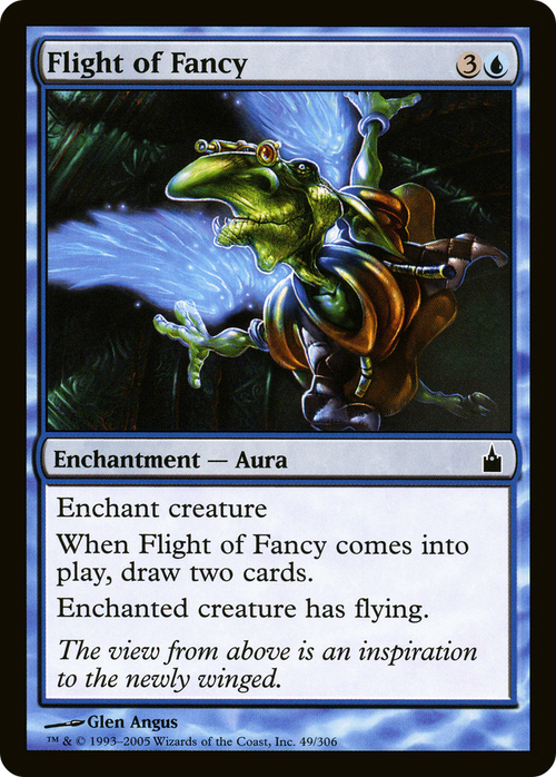 Flight of Fancy (RAV-049) - Ravnica: City of Guilds Foil