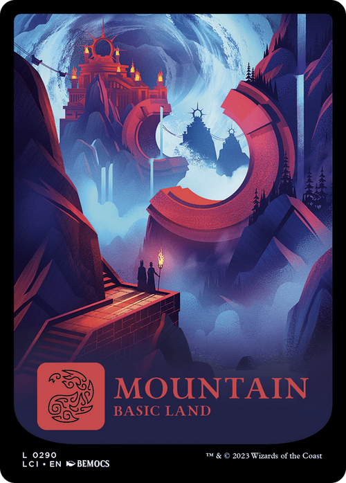 Mountain (0290) (LCI-290) - The Lost Caverns of Ixalan Foil