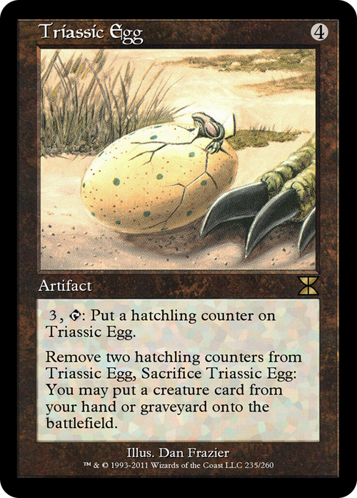 Triassic Egg (ME4-235) - Masters Edition IV