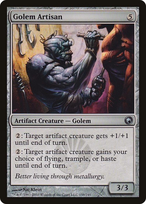Golem Artisan (SOM-159) - Scars of Mirrodin Foil