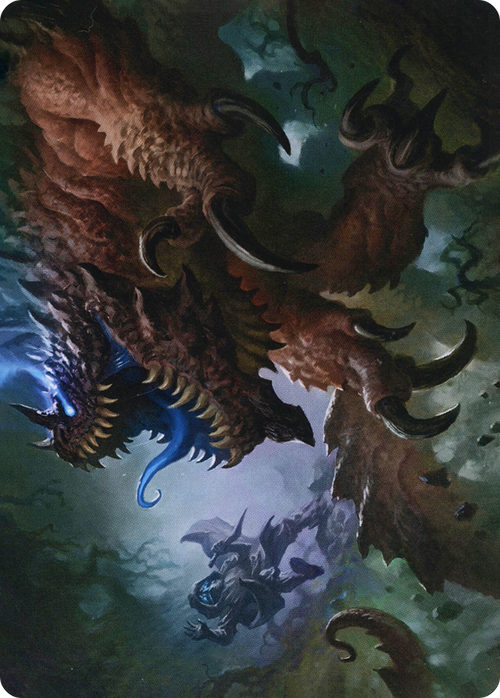 Underdark Basilisk // Basilisk (AAFR-009) - Adventures in the Forgotten Realms Art Series (Borderless) Foil