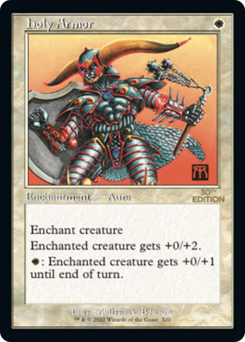 Holy Armor (Retro Frame) (30A-320) - 30th Anniversary Edition