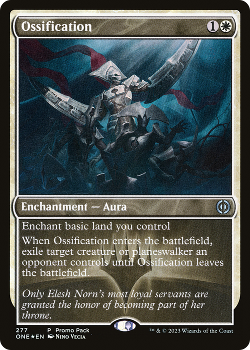 Ossification (PPONE-277) - Phyrexia: All Will Be One Foil
